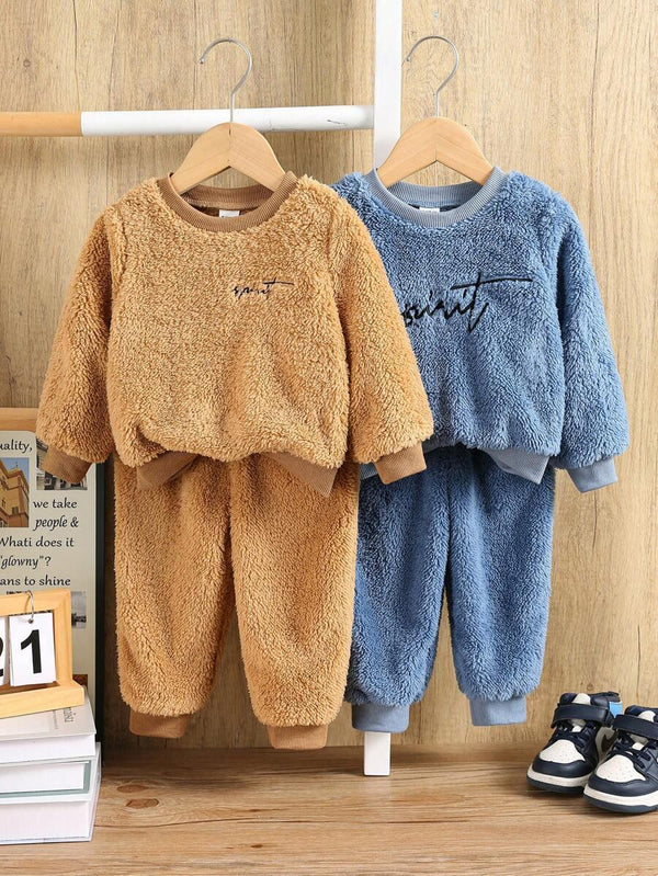 Kit Outono/Inverno Bebê 4 Peças – Moletom Felpudo e Calça
