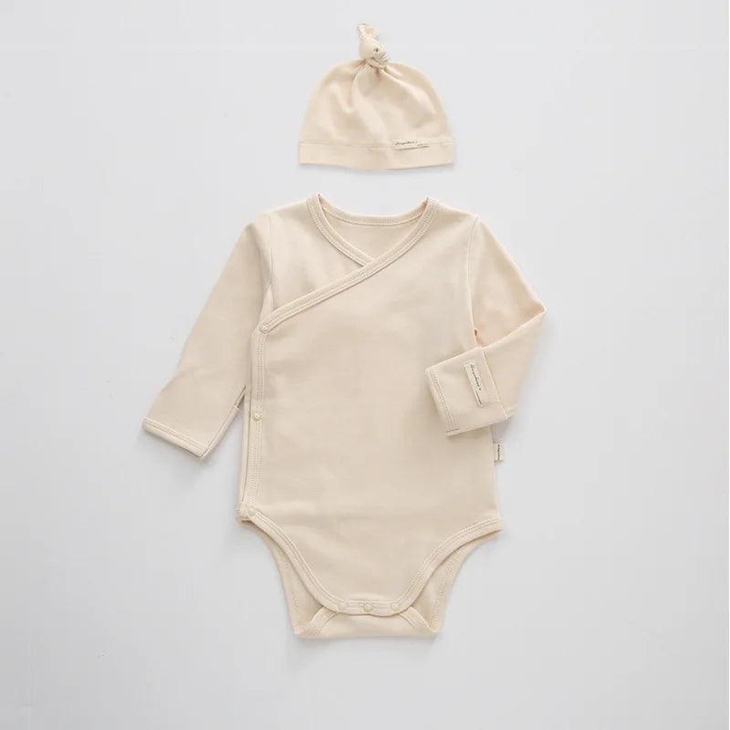 Conjunto Body e Touca Bebê Paguma