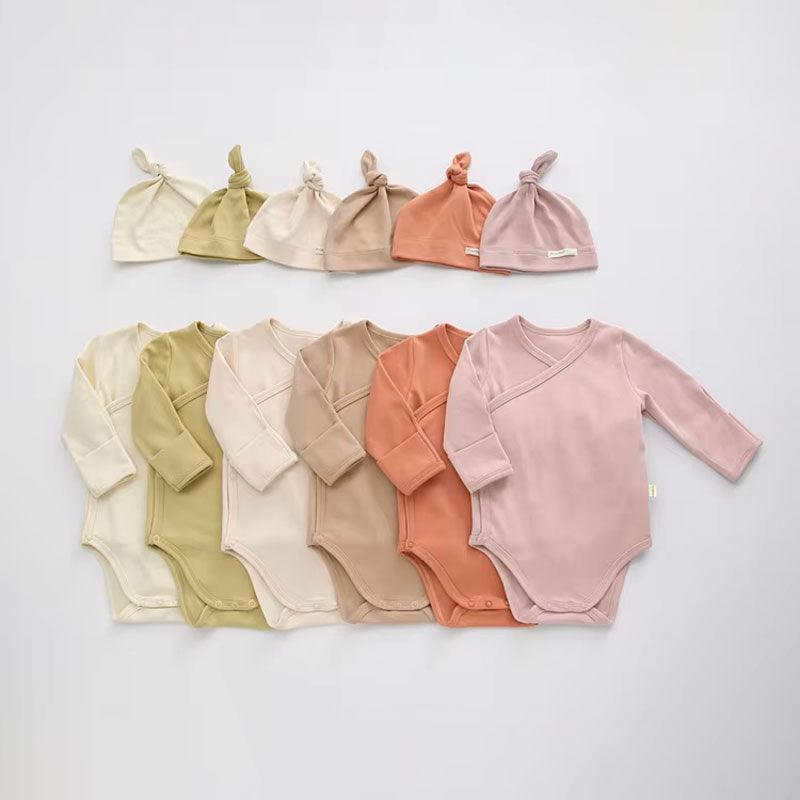 Conjunto Body e Touca Bebê Paguma