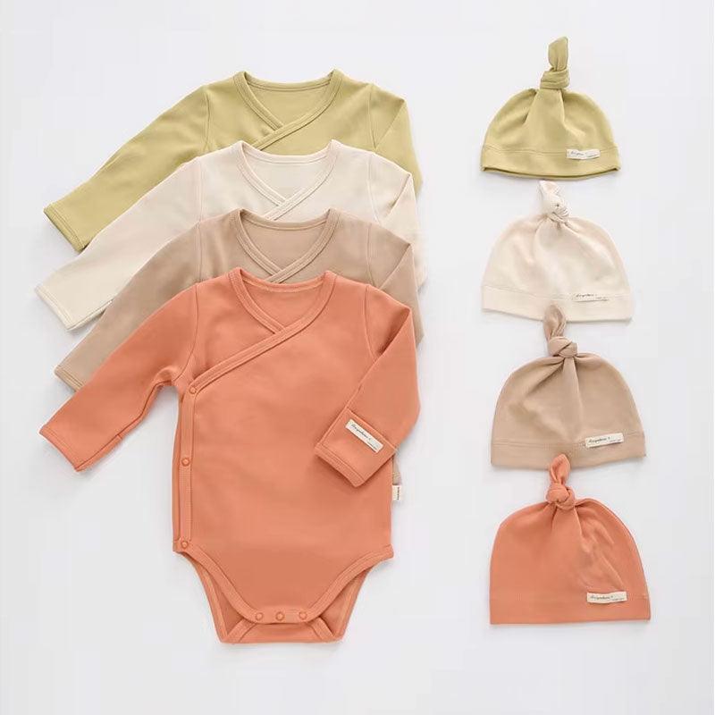 Conjunto Body e Touca Bebê Paguma