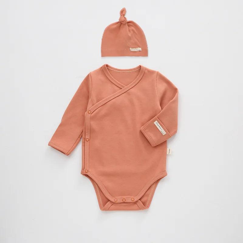 Conjunto Body e Touca Bebê Paguma