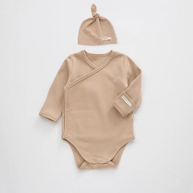 Conjunto Body e Touca Bebê Paguma