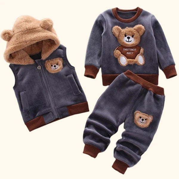 Conjunto Infantil Ursinho Estiloso
